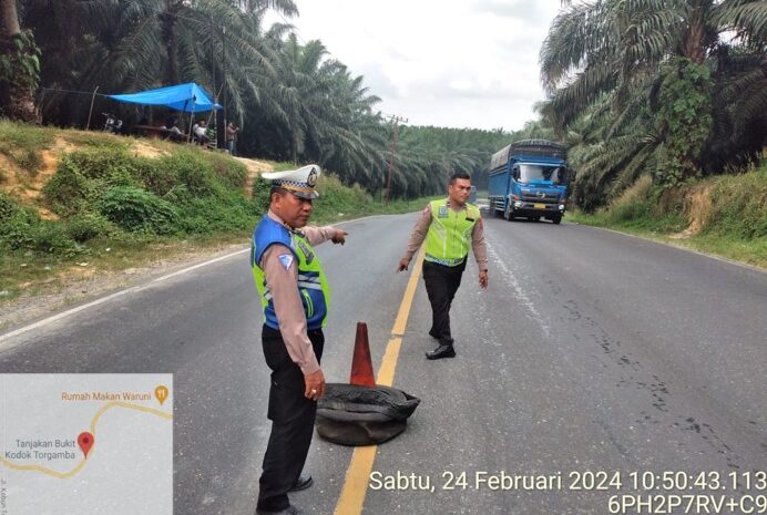 Ditlantas Polda Sumut Survey Kesiapan Angkutan Lebaran 2024 di Labusel