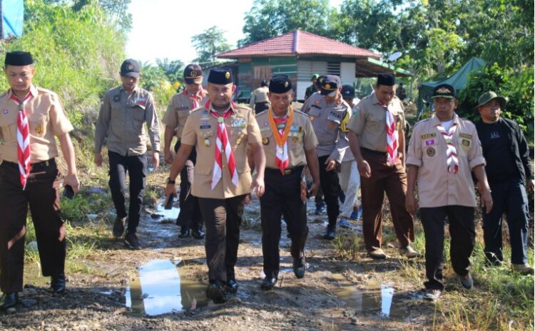 Ini Pesan Letkol Alzaki Pada Generasi Muda di Momen Penutupan Perkemahan Hut Bapak Pandu Sedunia Lord Robert Baden Powell di Kabupaten Morowali