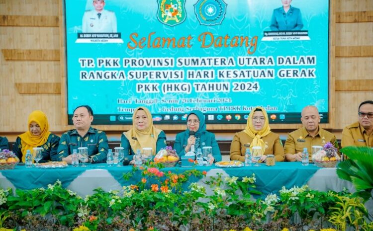 Terima Tim Supervisi TP PKK Sumut, Semoga Kota Medan Raih Hasil Terbaik 