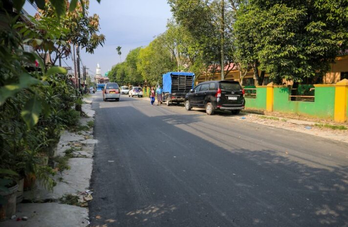 Pemko Medan Perbaiki Jalan Jahe Raya, Pedagang dan Pengguna Jalan Jadi Lebih Mudah dan Nyaman