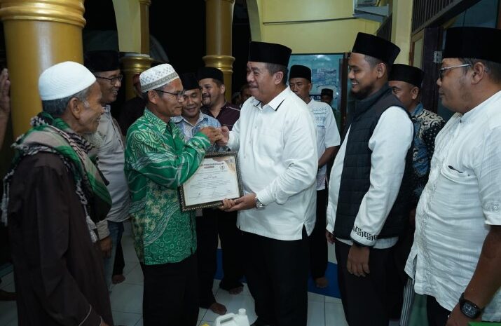 Wakil Bupati Asahan Gelar Safari Ramadhan Khusus di Mesjid At-Taqwa