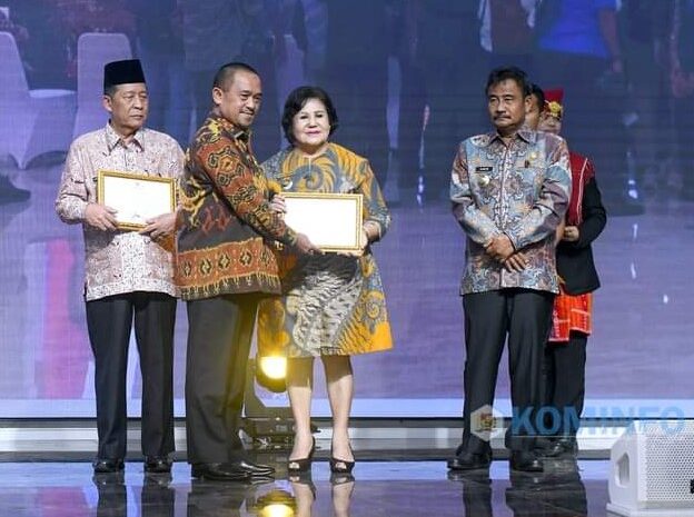 Rapat Sinergi KPK dan Kemendagri, Pemkab Karo Raih MCP Tertinggi Tahun 2023