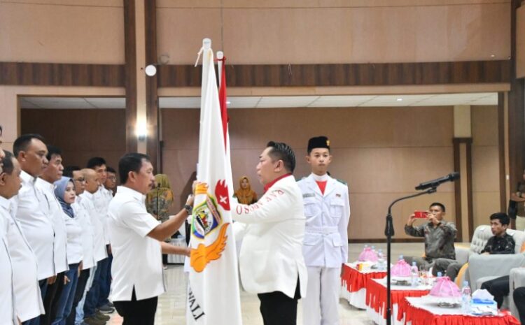 Dihadiri Pj Bupati, Sekda Yusman Mahbub Dilantik Jabat Ketua Koni Morowali Masa Bakti 2023- 2027