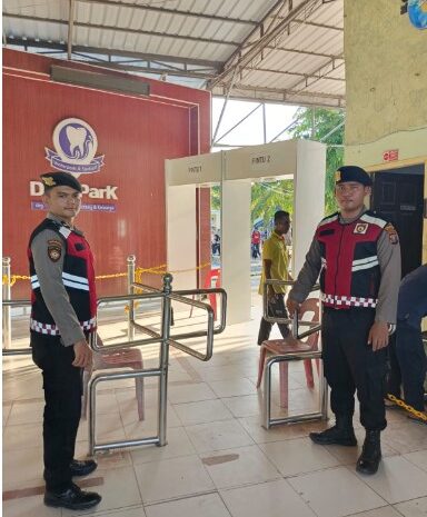  Jelang Ramadhan, Polres Batubara Patroli di Obyek Wisata