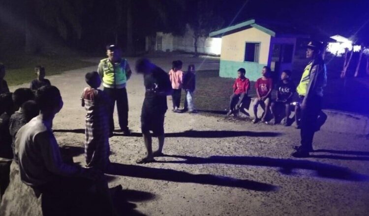 Polsek Tebing Tinggi Gelar Patroli di Puasa Pertama Ramadhan 1445 H