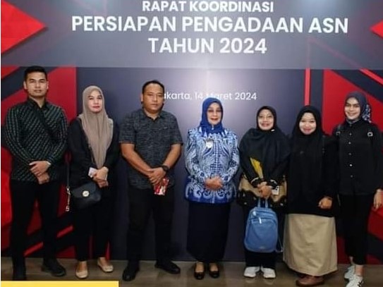  Plt Bupati Labuhanbatu Hadiri Rakor Pengadaan ASN 2024