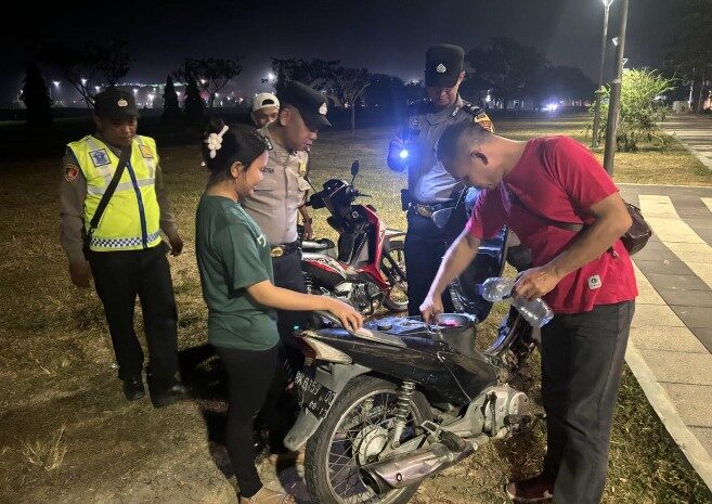  Polres Batubara Patroli Gabungan Skala Besar Antisipasi Tindak Kriminal di Bulan Ramadhan