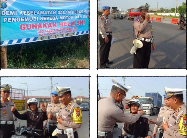  Satlantas Polres Pelabuhan Belawan Imbau Pengendara Patuhi Peraturan Lalulintas