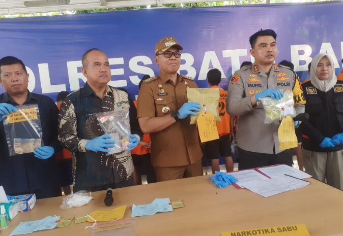 Polres Batubara Gelar Pemusnahan Barang Bukti, 2 Kg Sabu Direbus