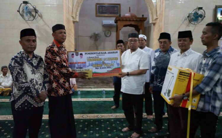 Sekda Asahan Pimpin Tim Safari Ramadhan Kunjungi Desa Sei Silau Barat