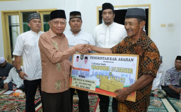 Safari Ramadhan Ke-2, Bupati Asahan Ajak Masyarakat Jaga Situasi di Wilayahnya