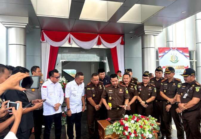 Kajati Sulteng Resmikan Gedung Kantor Baru Kejari Morowali