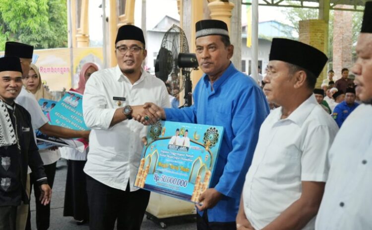 Pemko Medan Salurkan Bantuan Rp50 Juta Untuk Pembangunan Masjid di Medan Labuhan