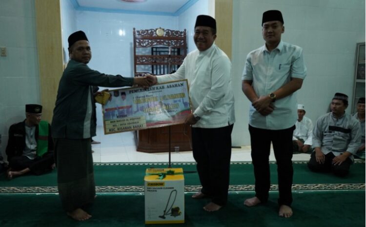 Wabup Asahan Safari Ramadhan Ke-4 di Masjid Al-Hidayah