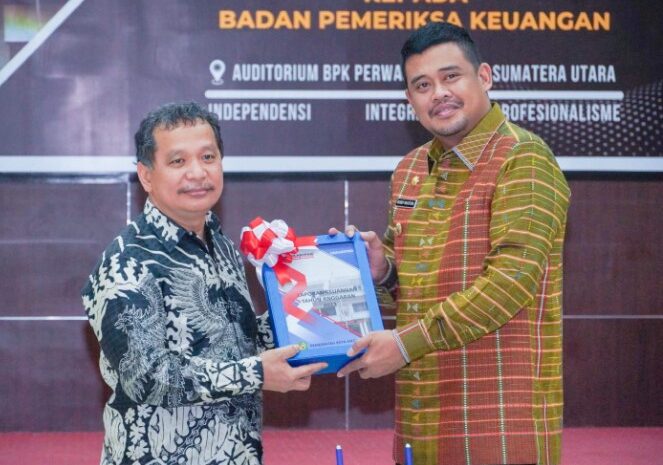 BPK Apresiasi Pemko Medan Serahkan LKPD Unaudited TA 2023 Tepat Waktu