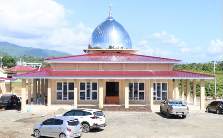  Kapolres Bangun Swadaya Masjid Polres Morowali