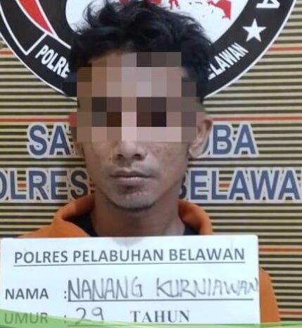 Pengedar Sabu Kelurahan Mabar Diringkus Polres Pelabuhan Belawan