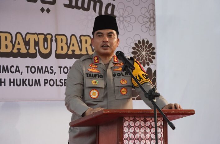 Kapolres Batubara Buka Puasa Bersama di Polsek Indrapura