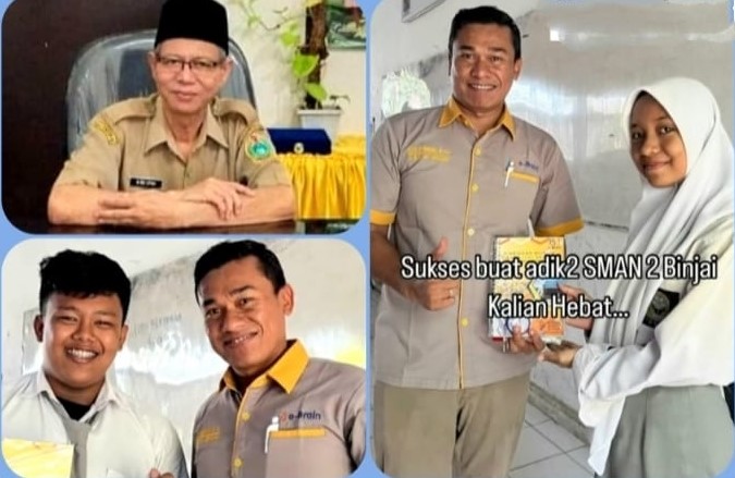 Spektakuler, Bimbel e-Brain Berhasil Antar 50 Siswa Lolos SNBP Terbanyak Kota Binjai Tahun 2024