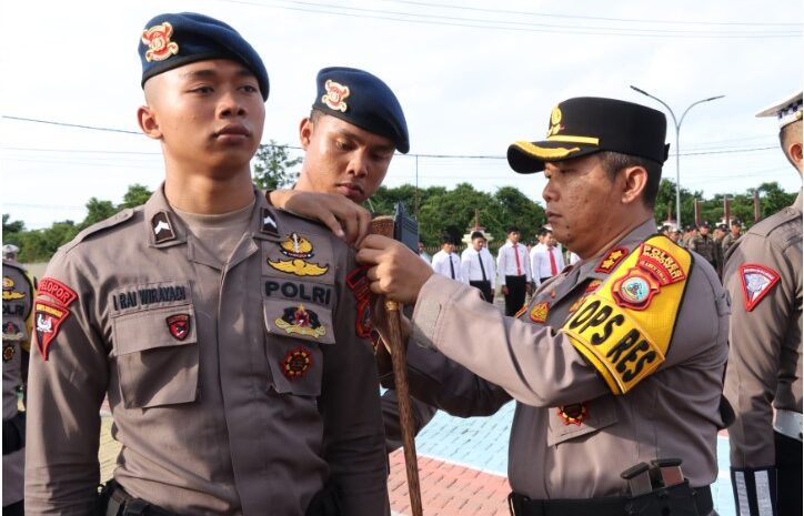 Polres Morowali Gelar Apel Pasukan Operasi Ketupat Tinombala 2024