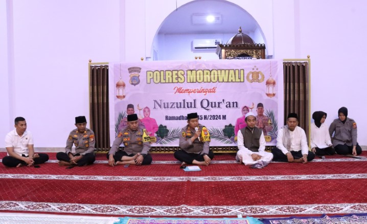 Polres Morowali Gelar Peringatan Nuzulul Quran