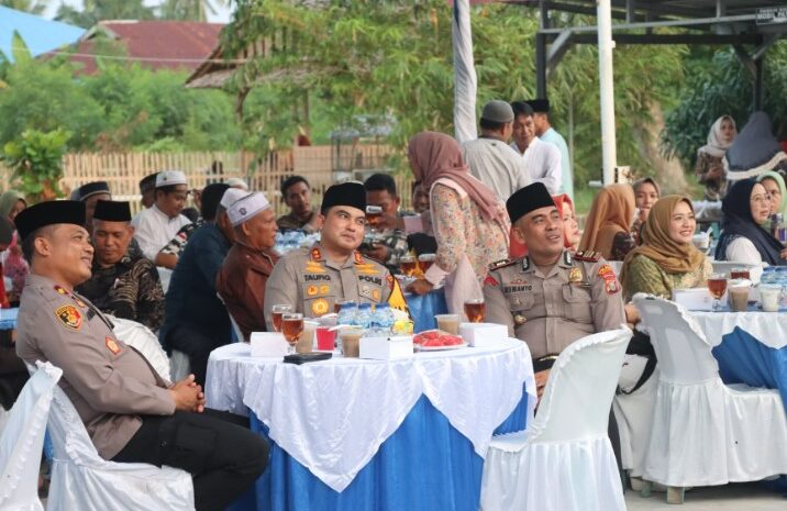 Kapolres Batubara Buka Puasa Bersama Forkopimca Labuhan Ruku