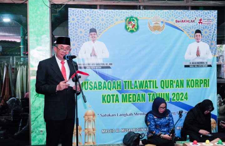 MTQ Korpri Kota Medan 2024 Digelar, Jadikan Al Qur’an Pedoman Setiap Ambil Tindakan dan Keputusan