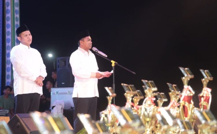 Bupati dan Wabup Sergai Resmi Tutup Festival dan Bazar Ramadan