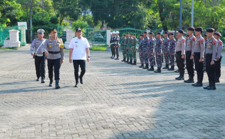 Polres Sibolga Gelar Apel Pasukan Ops Ketupat Toba 2024