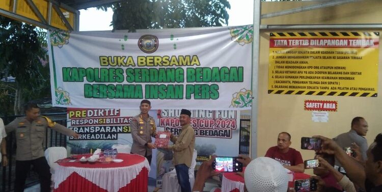  Kapolres Sergai Ajak Insan Pers Buka Puasa Bersama, Pererat Kedekatan dan Kerjasama