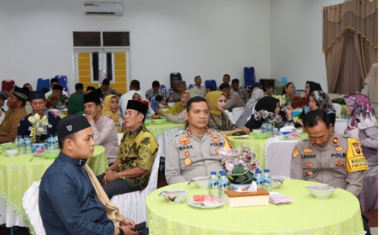 Momen Puasa 1445 H, Polres Tapteng Buka Puasa Bersama Purnawirawan Polri