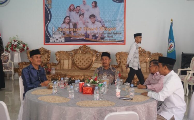 Pj Bupati Morowali Gelar Open House dan Tasyakuran Idul Fitri 1445 H/2024 M