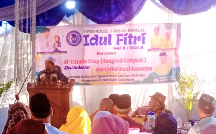  Rajut Silaturahmi, Halomoan Nst Gelar Open House Idul Fitri 1445 H