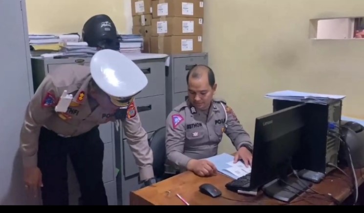 Wadir Lantas Polda Sumut Sidak Satpas Polres Belawan