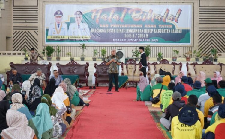  Dinas LH Kabupaten Asahan Gelar Halal Bihalal