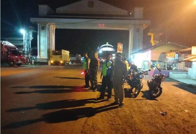 Polsek Dolok Merawan Gelar Patroli Gabungan Tiga Pilar