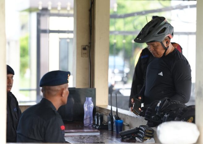 Kapolda Sumut Tinjau Pos Penjagaan Untuk Keamanan