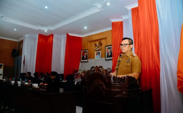 Pj Bupati Nizhamul Sampaikan Tanggapan Terhadap Rekomendasi LKPJ 2023