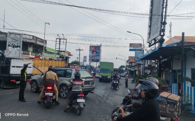  Tekan Angka Pelanggaran dan Kecelakaan Lalulintas, Satlantas Polres Batubara Atur Sejumlah Ruas Jalan