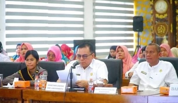  Sekdakab Labuhanbatu Paparkan Delapan Aksi Konvergensi Penurunan Prevalensi Stunting di 98 Desa/Kelurahan