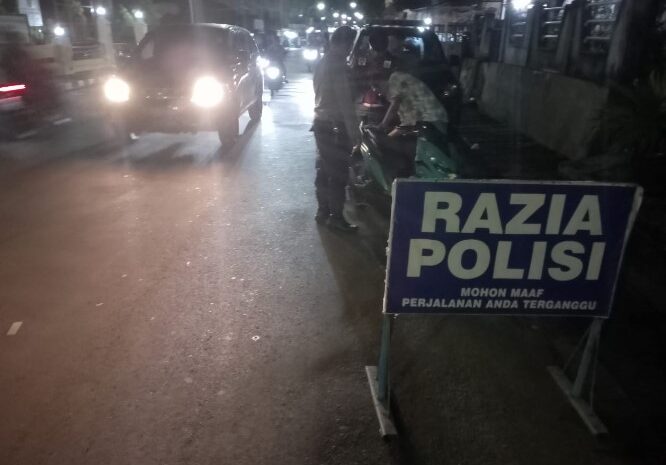  Jelang Pemilukada, Polres Sibolga Tingkatkan Patroli dan Razia Gabungan Tiga Pilar