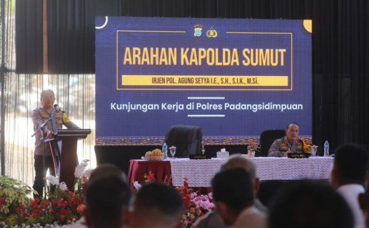  Kelola Hubungan Baik Dengan Masyarakat, Kapolda Sumut: Salumpat Saindege!