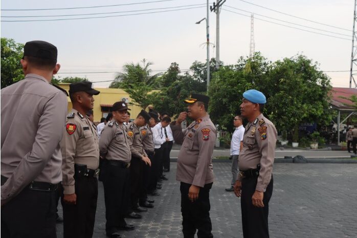 Polres Batubara Cek Kesiapan Personil Jelang Kunker Kapolda Sumut