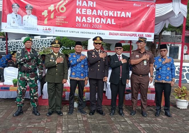 Kapolres Toba Hadiri Upacara Harkitnas Ke-116