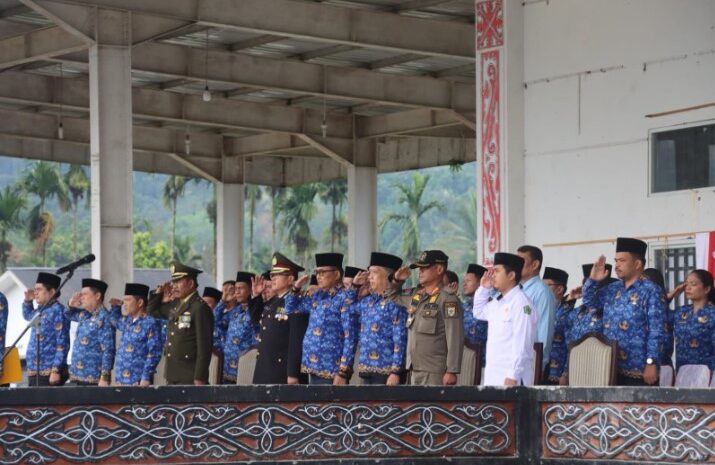  Wakapolres Pakpak Bharat Hadiri Upacara Hari Kebangkitan Nasional Ke-116