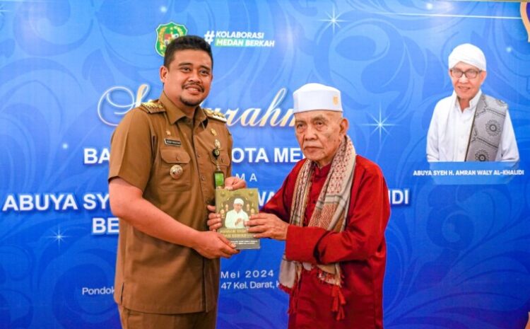 Dipermudah Tugas dan Layani Masyarakat, Bobby Nasution Mohon Doa Abuya Syeh H Amran Waly Al-Khalidi