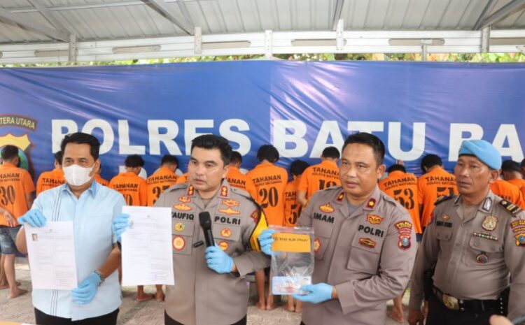  Upaya Polres Batubara Berantas Narkoba, Sempat Berkelahi Dengan DPO Bandar Sabu Selama 45 Menit