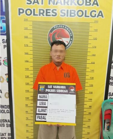 Tim Opsnal Resnarkoba Polres Sibolga Amankan Pemilik Ganja