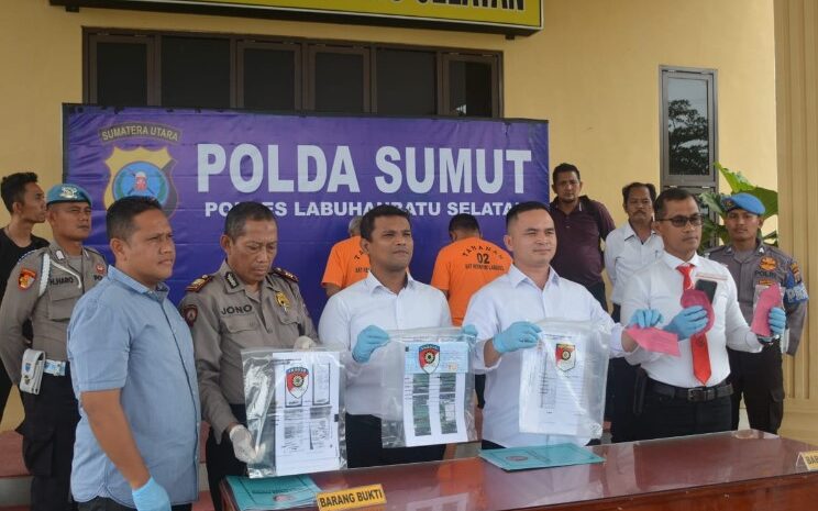 Polres Labusel Ungkap Dugaan Tipu Gelap, Pembebasan Lahan Pembangunan Gardu