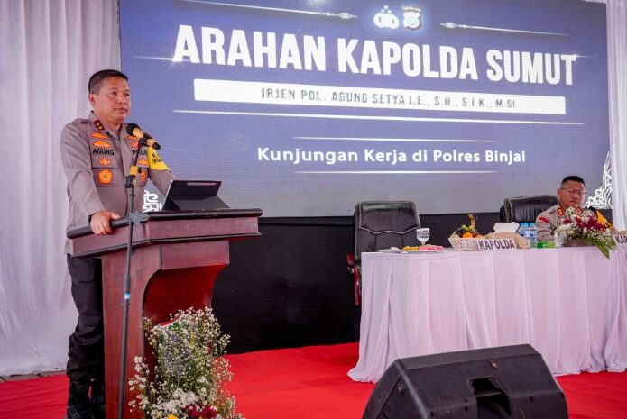  Kapolda Sumut Kunker ke Polres-Polres di Wilayah Hukumnya